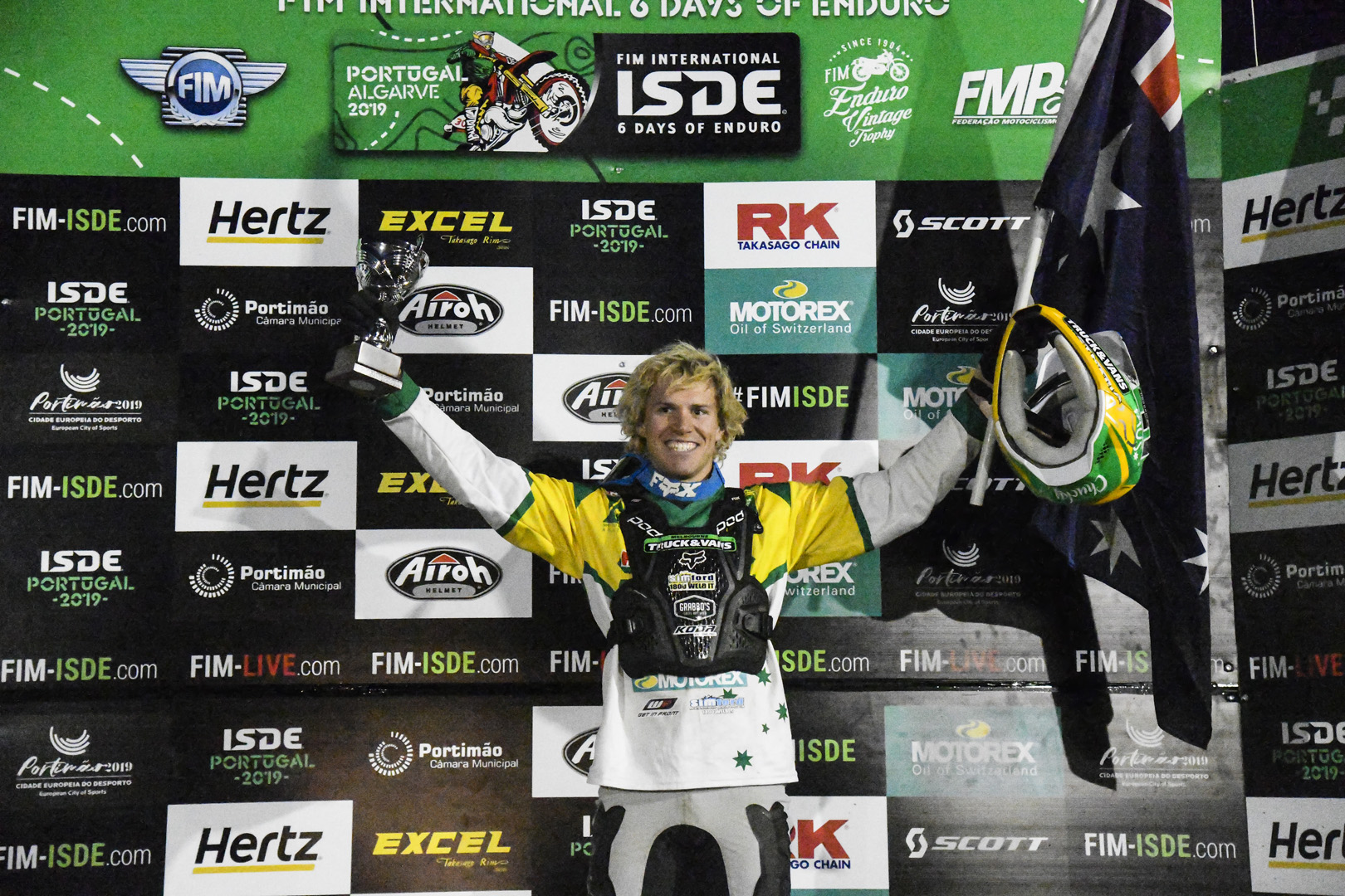 Podium – FIM ISDE 2019 Portimão